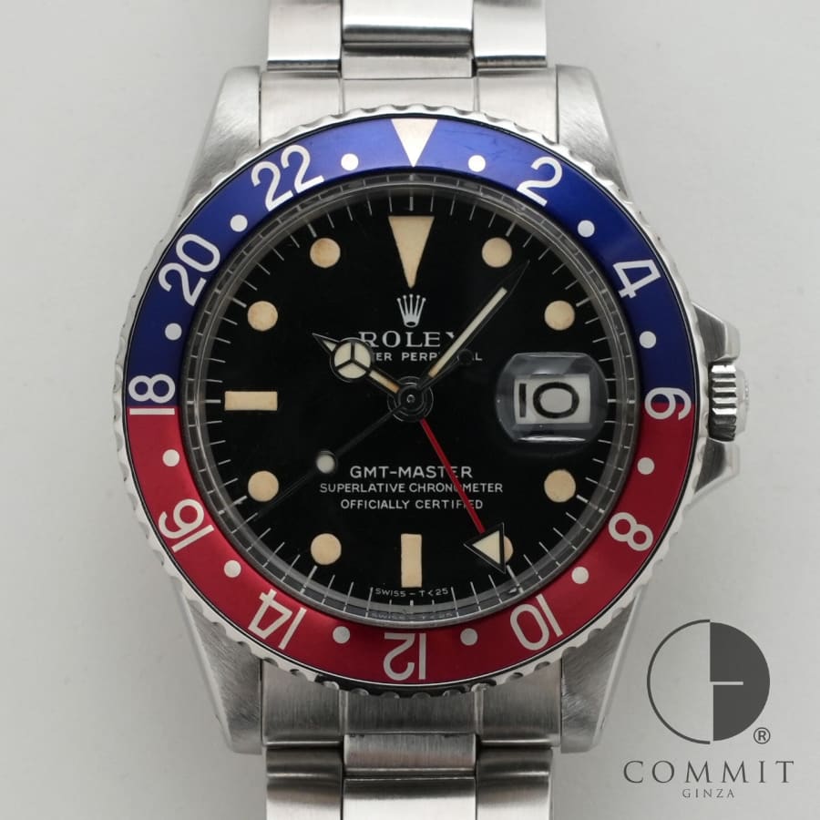 ロレックス GMTマスター Ref.1675 SS ブ