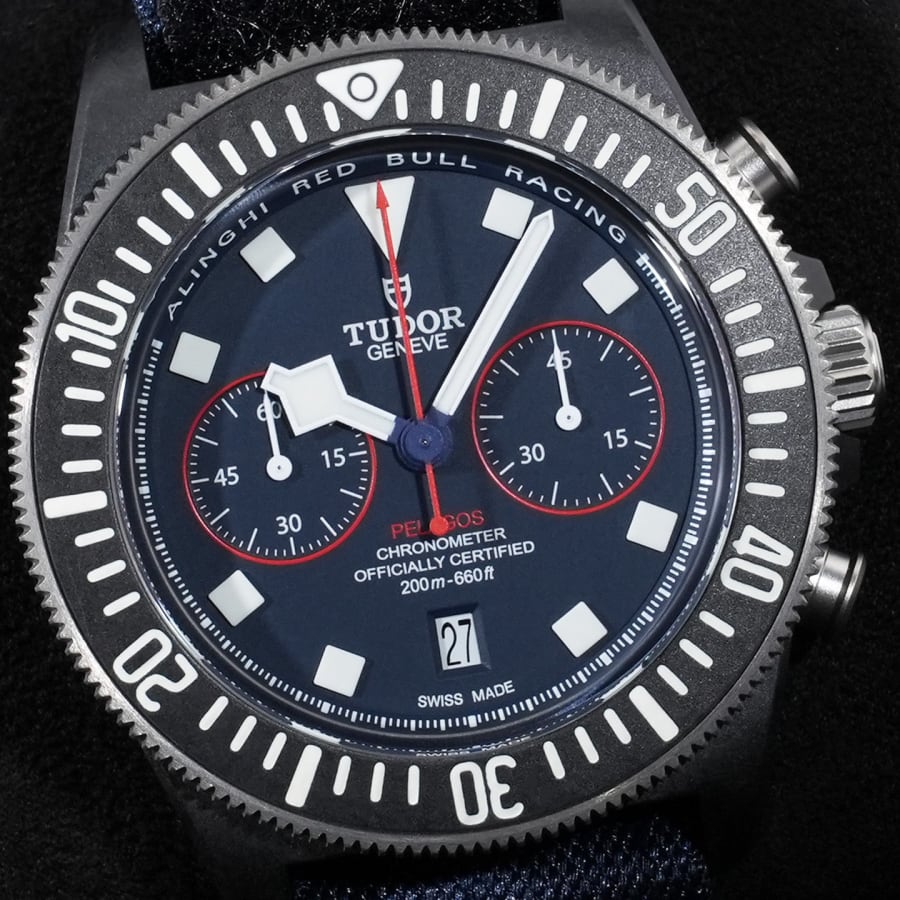 チューダー ペラゴス FXD クロノ Ref.25807KN CA ブルー文字盤 【未使用】【腕時計】【送料無料】