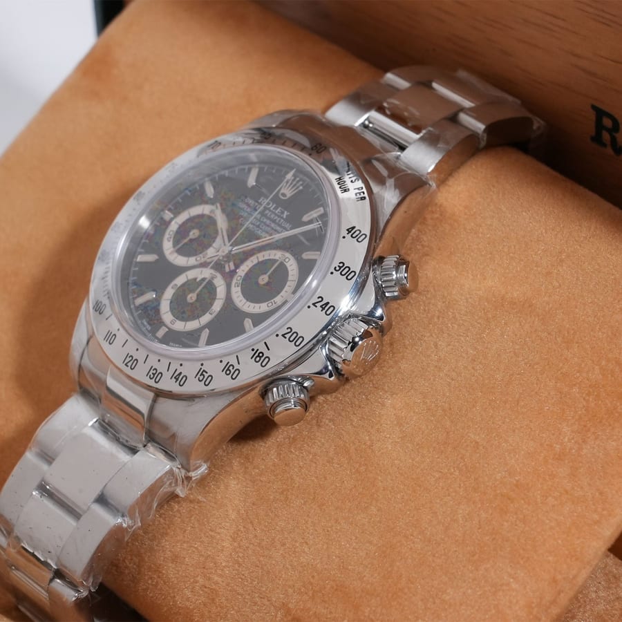 ロレックス デイトナ エルプリメロ Ref.16520 SS ブラック文字盤 【デッドストック】【腕時計】【送料無料】