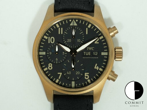 IWC パイロット・ウォッチ・クロノグラフ “10イヤーズ・オブ MR PORTER” Ref.IW387907 Bronze ブラック文字盤【未使用】【腕時計】【送料無料】 IWC パイロット・ウォッチ・クロノグラフ “10イヤーズ・オブ MR PORTER” Ref.IW387907 Bronze ブラック文字盤【未使用】【腕時計】【送料無料】