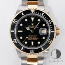 コミット銀座 楽天市場店で買える「ロレックス サブマリーナー デイト Ref.16613LN SS/YG ブラック文字盤 【中古】【腕時計】【送料無料】」の画像です。価格は1,866,000円になります。