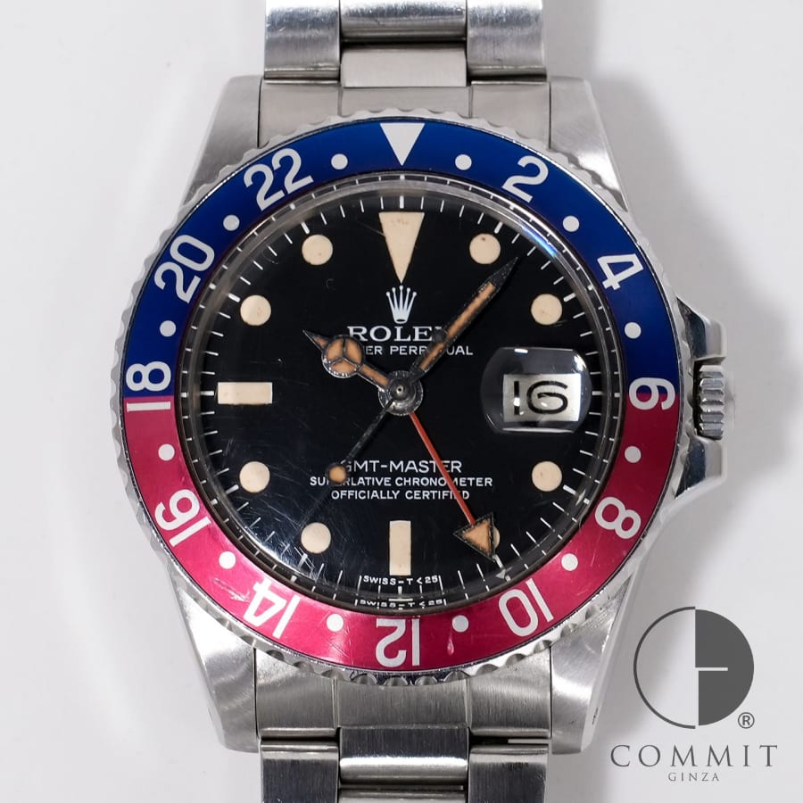 ロレックス GMTマスター Ref.1675 SS ブ
