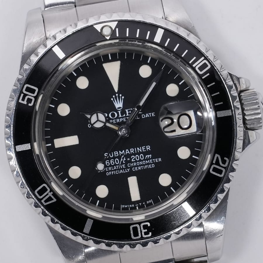 ロレックス サブマリーナー デイト Ref.1680 ステンレススチール ブラック文字盤 ヴィンテージ 【中古】【腕時計】【送料無料】