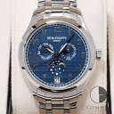 コミット銀座 楽天市場店で買える「パテックフィリップ アニュアルカレンダー ムーンフェイズ Ref.4947/1A-001 ステンレススチール ブルー文字盤 【未使用】【腕時計】【送料無料】」の画像です。価格は5,247,000円になります。