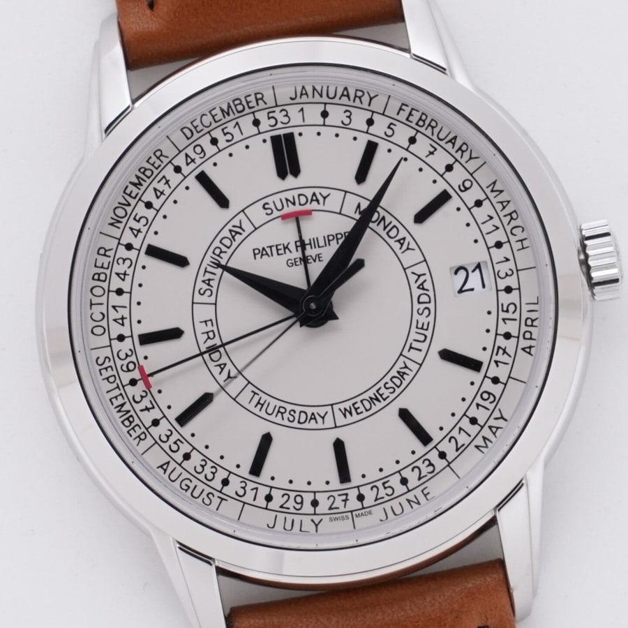 パテックフィリップ カラトラバ ウィークリーカレンダー Ref.5212A-001 ステンレススチール シルバー文字盤 【未使用】【腕時計】【送料無料】