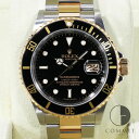 コミット銀座 楽天市場店で買える「ロレックス サブマリーナー デイト Ref.16613LN ステンレススチール/イエローゴールド ブラック文字盤 【中古】【腕時計】【送料無料】」の画像です。価格は1,889,000円になります。