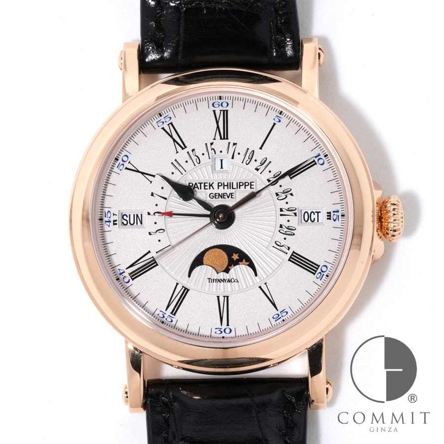 パテックフィリップ パーペチュアルカレンダー レトログラード TIFFANY＆CO. Ref.515 ...