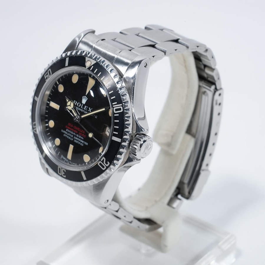 ロレックス シードゥエラー Ref.1665 ステンレススチール ブラック文字盤 ヴィンテージ 【中古】【腕時計】【送料無料】