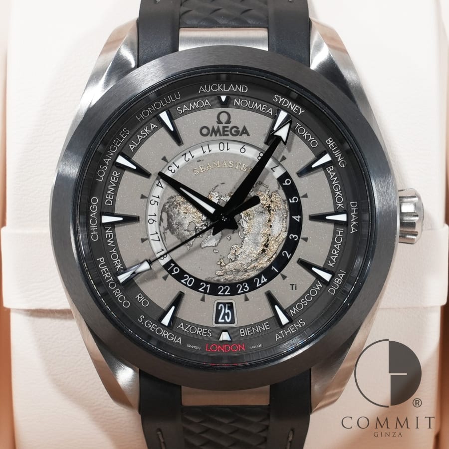 オメガ シーマスター アクアテラ 150M GMT ワールドタイマー Ref.220.92.43.2 ...
