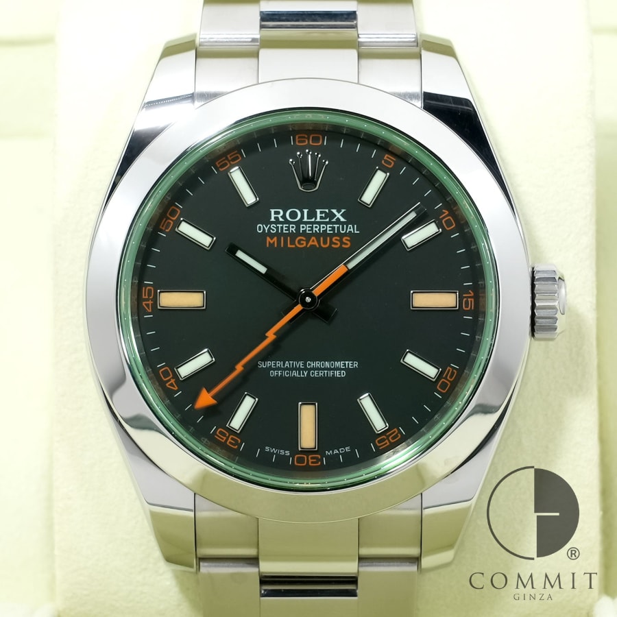 ロレックス ミルガウス Ref.116400GV ス