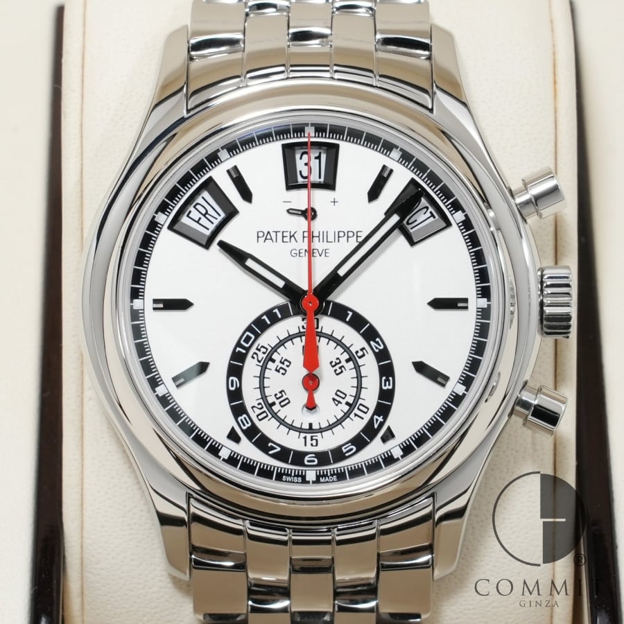 パテックフィリップ アニュアルカレンダー クロノグラフ Ref.5960/1A-001 ステンレスス ...