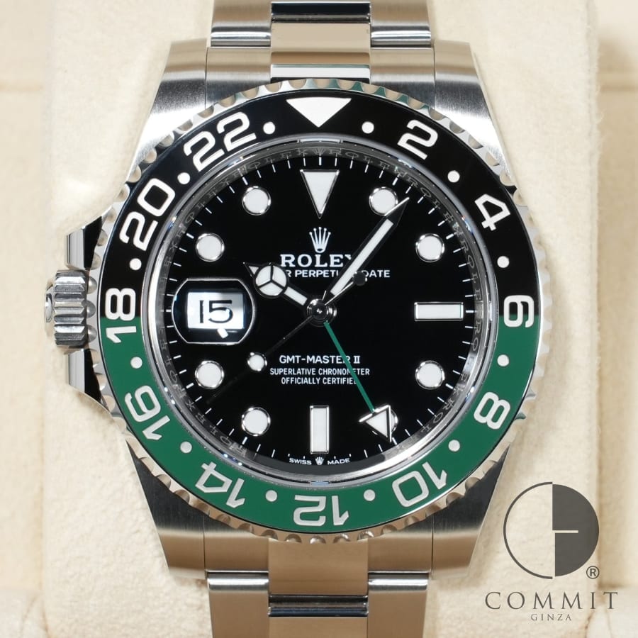 ロレックス GMTマスターII Ref.126720VTNR ステンレススチール ブラック文字盤 オ...
