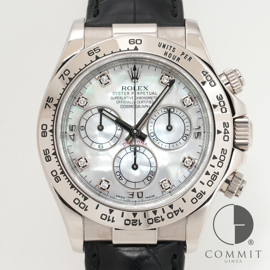 ロレックス デイトナ Ref.116519 ホワイトゴールド ホワイト...(2)
