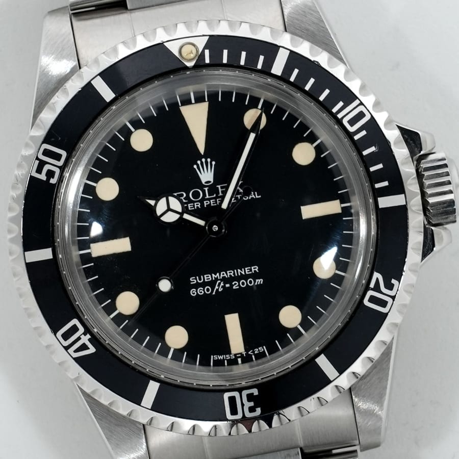 ロレックス サブマリーナー Ref.5513 ステンレススチール ブラック文字盤 ヴィンテージ 【中古】【腕時計】【送料無料】