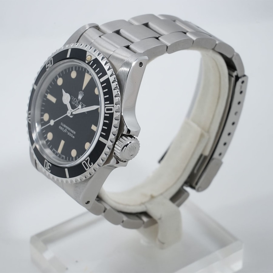 ロレックス サブマリーナー Ref.5513 ステンレススチール ブラック文字盤 ヴィンテージ 【中古】【腕時計】【送料無料】