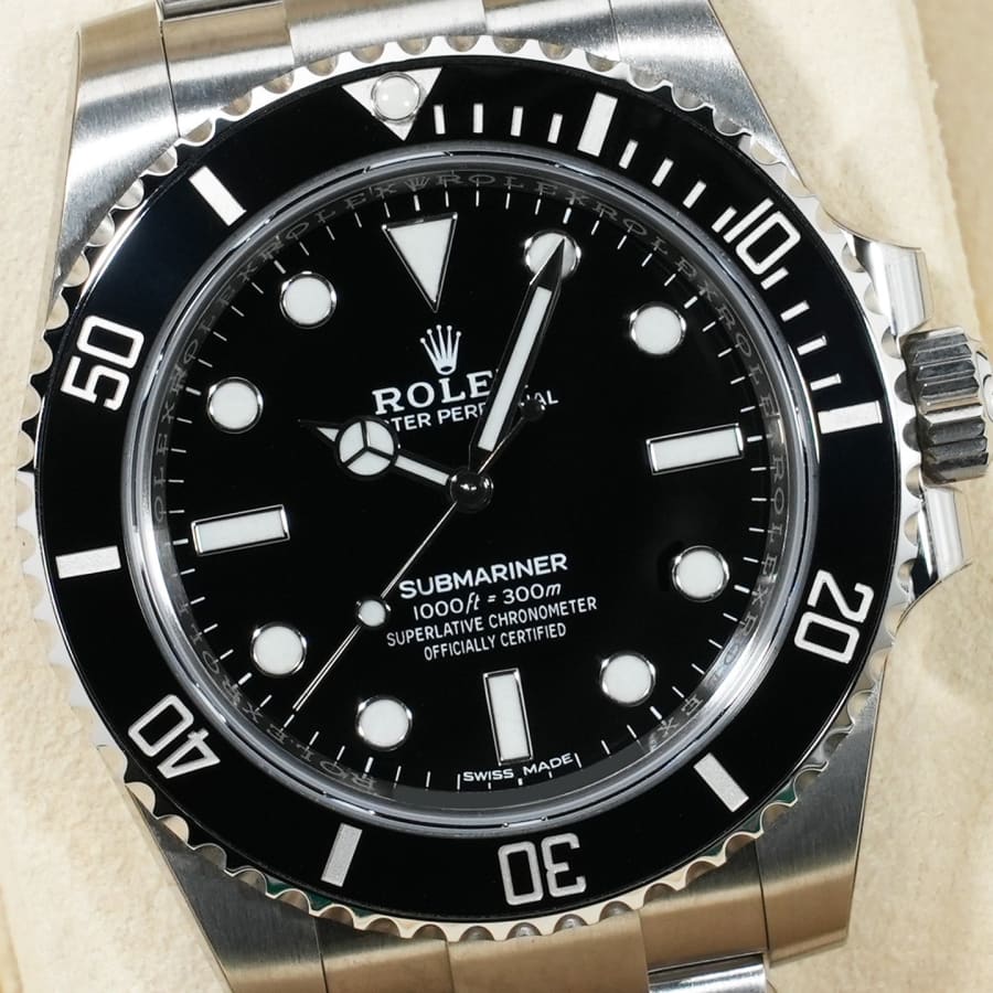 ロレックス サブマリーナー ノンデイト Ref.114060 ステンレススチール ブラック文字盤 【未使用】【腕時計】【送料無料】