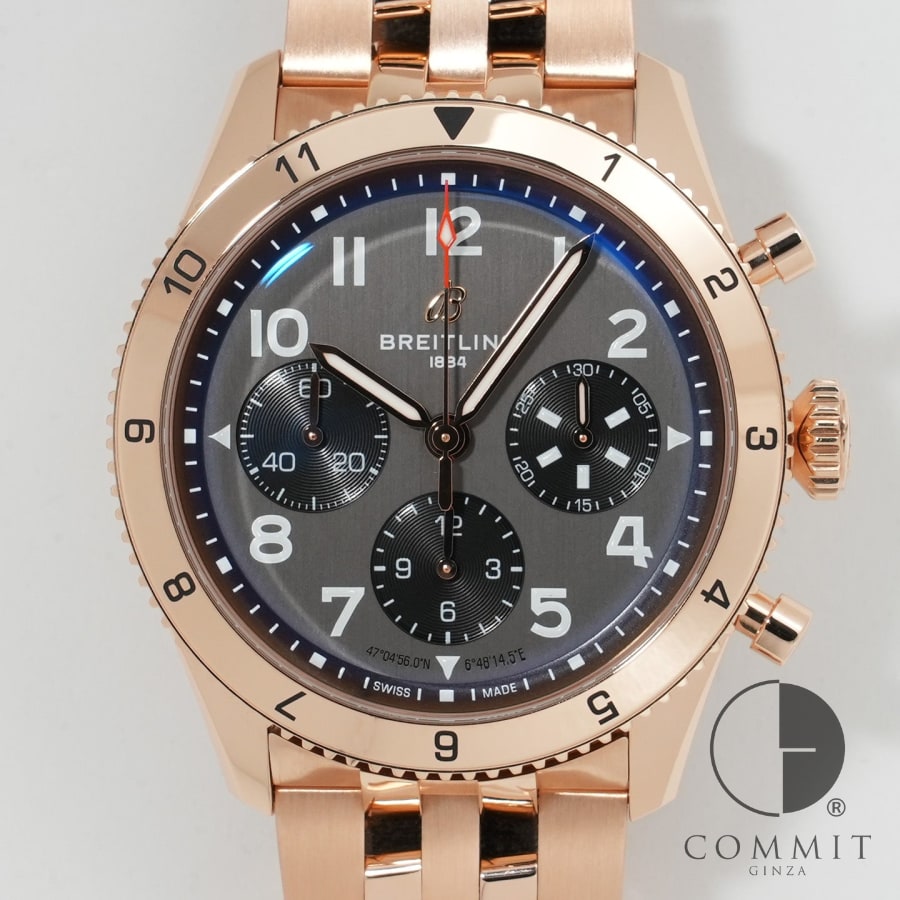 ブライトリング クラシック アヴィ クロノグラフ 42 P-51 マス...(2.0)