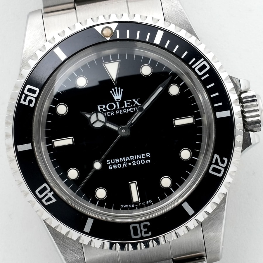 ロレックス サブマリーナー Ref.5513 ステンレススチール ブラック文字盤 セミヴィンテージ 【中古】【腕時計】【送料無料】