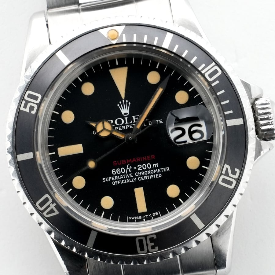 ロレックス サブマリーナー デイト Ref.1680 ステンレススチール ブラック文字盤 ヴィンテージ 【中古】【腕時計】【送料無料】