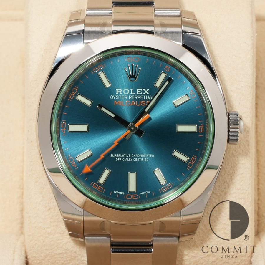 ロレックス ミルガウス Ref.116400GV ス