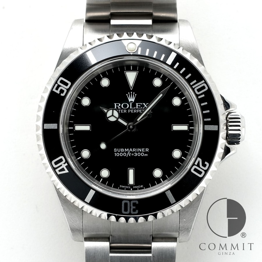 ロレックス サブマリーナー ノンデイト Ref.14060M ステンレススチール ブラック文字盤 【 ...