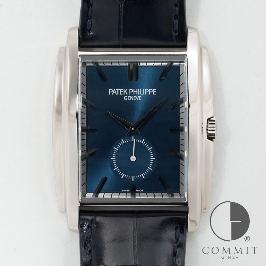 パテックフィリップ ゴンドーロ Ref.5124G-011 ホワイトゴールド ブルー文字盤 【中古】 ...