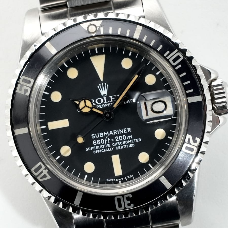 ロレックス サブマリーナー デイト Ref.1680 ステンレススチール ブラック文字盤 ヴィンテージ 【中古】【腕時計】【送料無料】