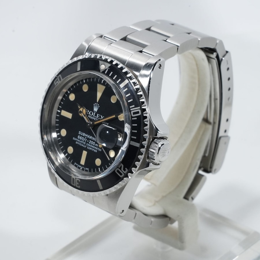 ロレックス サブマリーナー デイト Ref.1680 ステンレススチール ブラック文字盤 ヴィンテージ 【中古】【腕時計】【送料無料】
