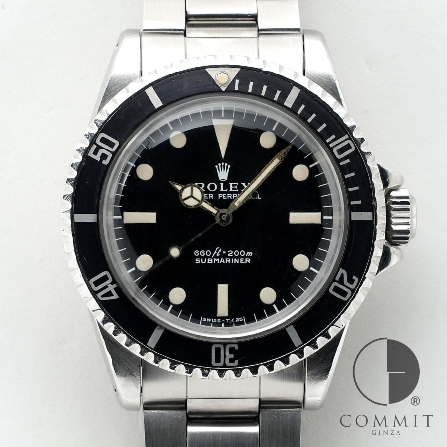 ロレックス サブマリーナー Ref.5513 ステンレススチール ブラック文字盤 ヴィンテ...