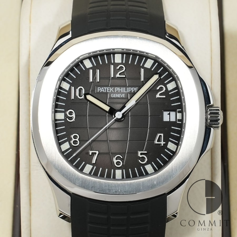 パテックフィリップ アクアノート Ref.5167A-001 ステンレススチール ブラック文字盤 【中古】【腕時計】【送料無料】