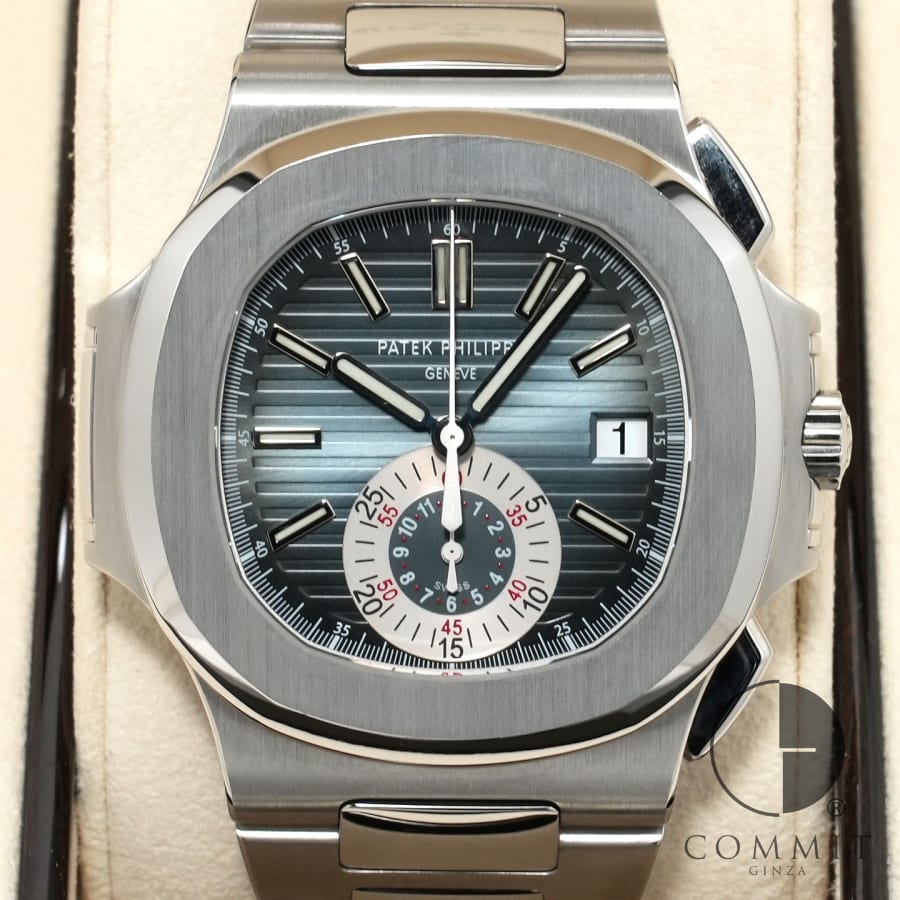 パテックフィリップ ノーチラス クロノグラフ Ref.5980/1A-001 ステンレススチール ブ ...