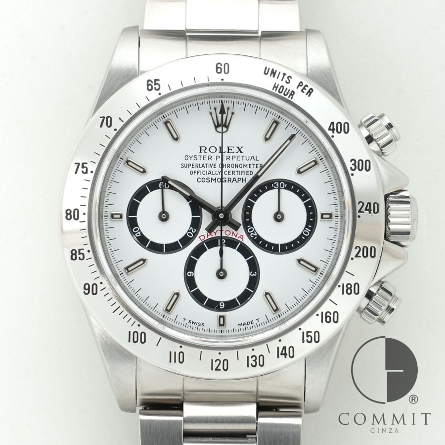 ロレックス デイトナ エルプリメロ Ref.16520 ステンレススチール ホワイト文字盤 セミヴィンテージ 【中古】【腕時計】【送料無料】(2.0)