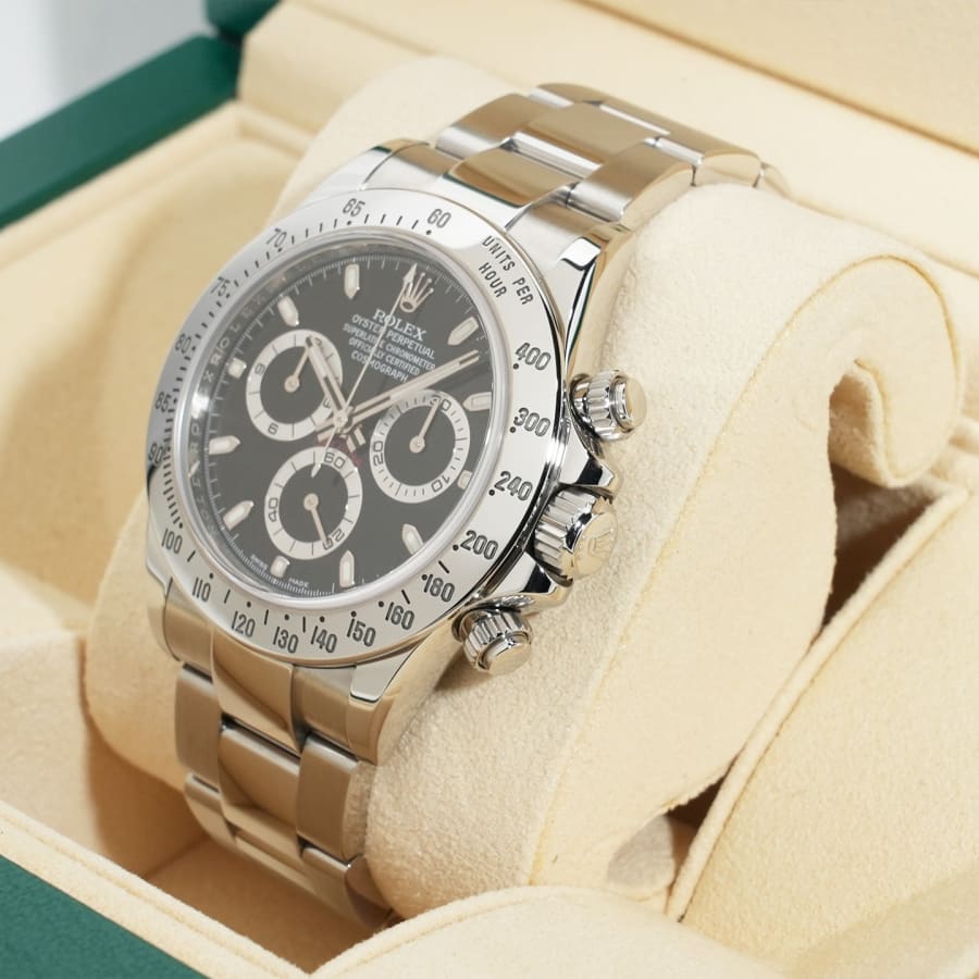 ロレックス デイトナ Ref.116520 ステンレススチール ブラック文字盤 【美中古】【腕時計】【送料無料】