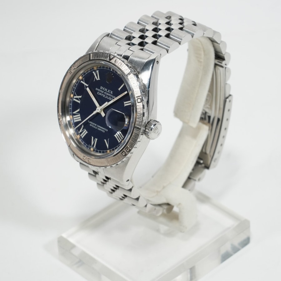 ロレックス デイトジャスト Ref.16250 ステンレススチール ブルーバックリー文字盤 ヴィンテージ 【中古】【腕時計】【送料無料】