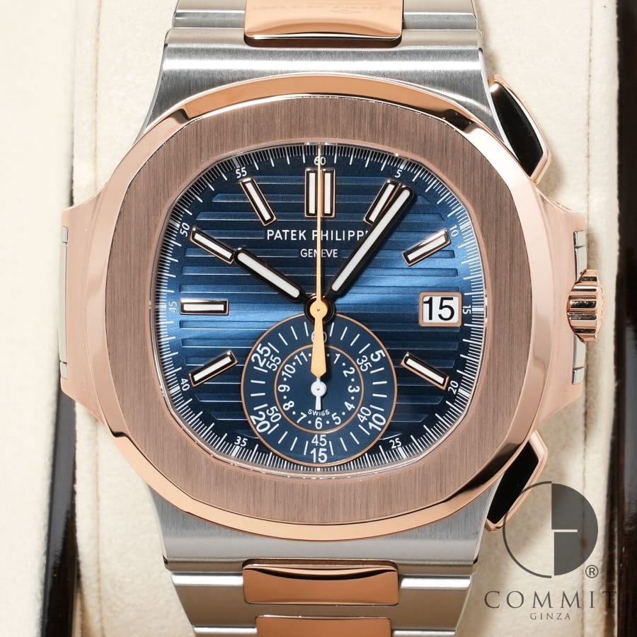 パテックフィリップ ノーチラス クロノグラフ Ref.5980/1AR-001 ステンレススチール/ ...