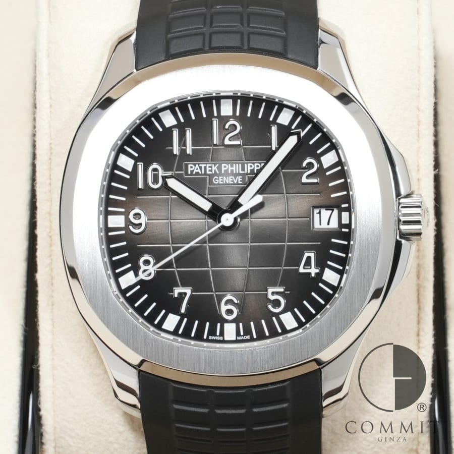 パテックフィリップ アクアノート Ref.5167A-001 ステンレススチール ブラック文字盤 【美中古】【腕時計】【送料無料】