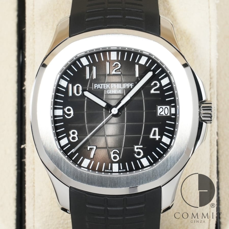 パテックフィリップ アクアノート Ref.5167A-001 ステンレススチール ブラック文字盤 【中古】【腕時計】【送料無料】