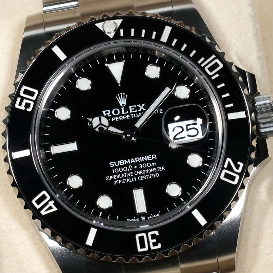 ロレックス サブマリーナー デイト Ref.126610LN ステンレススチール ブラック文字盤 【中古】【腕時計】【送料無料】