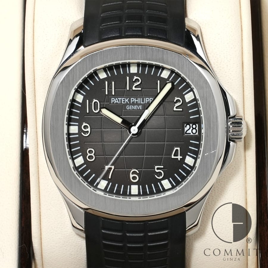 パテックフィリップ アクアノート ラージ Ref.5165A-001 ステンレススチール ブラック文 ...