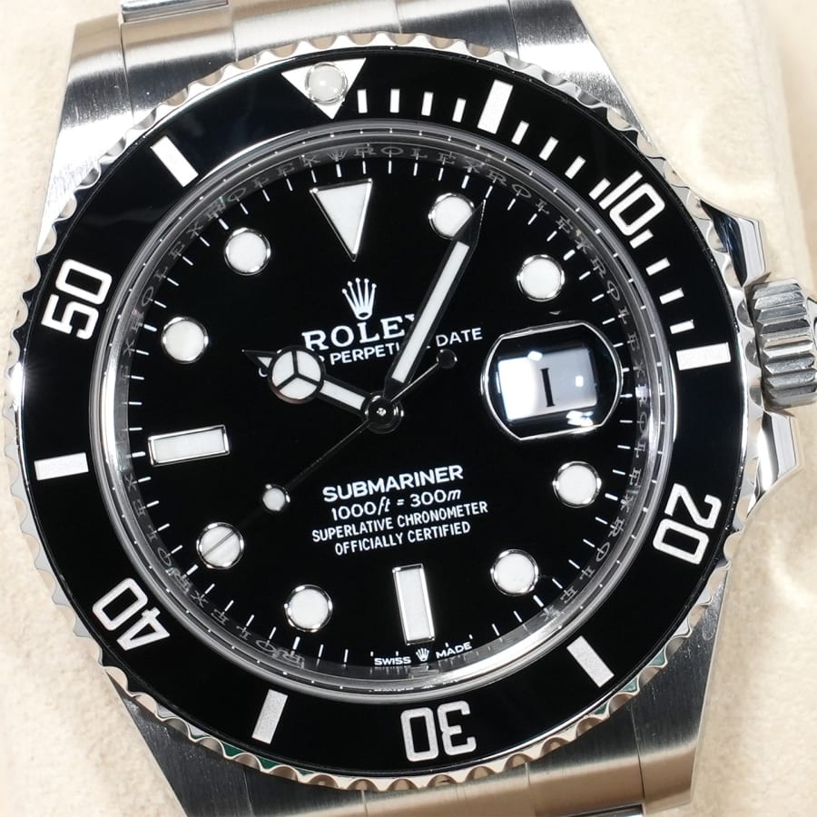 ロレックス サブマリーナー デイト Ref.126610LN ステンレススチール ブラック文字盤 【美品】【腕時計】【送料無料】