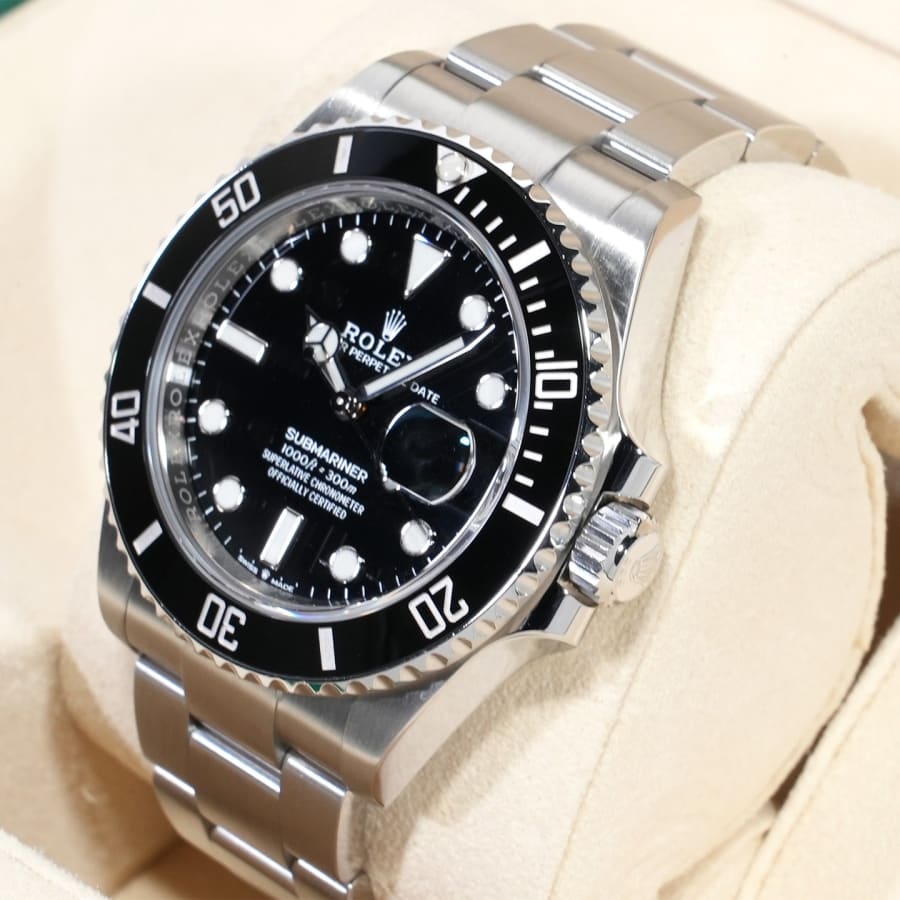 ロレックス サブマリーナー デイト Ref.126610LN ステンレススチール ブラック文字盤 【美品】【腕時計】【送料無料】