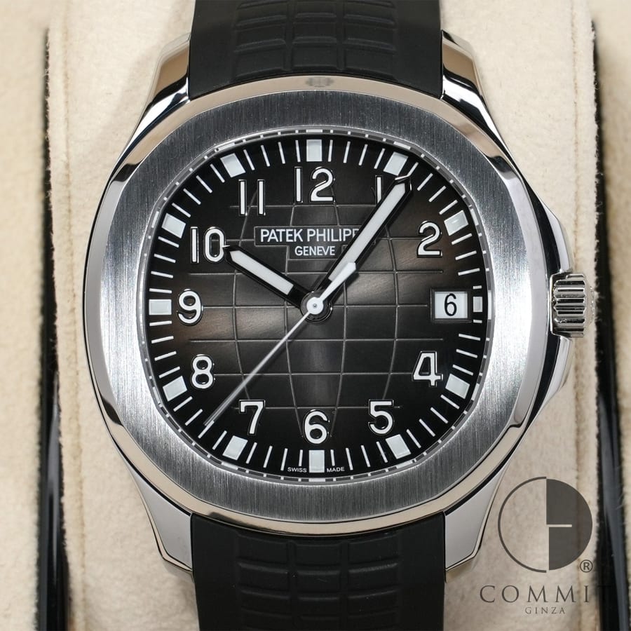 パテックフィリップ アクアノート Ref.5167A-001 ステンレススチール ブラック文字盤 【美品】【腕時計】【送料無料】