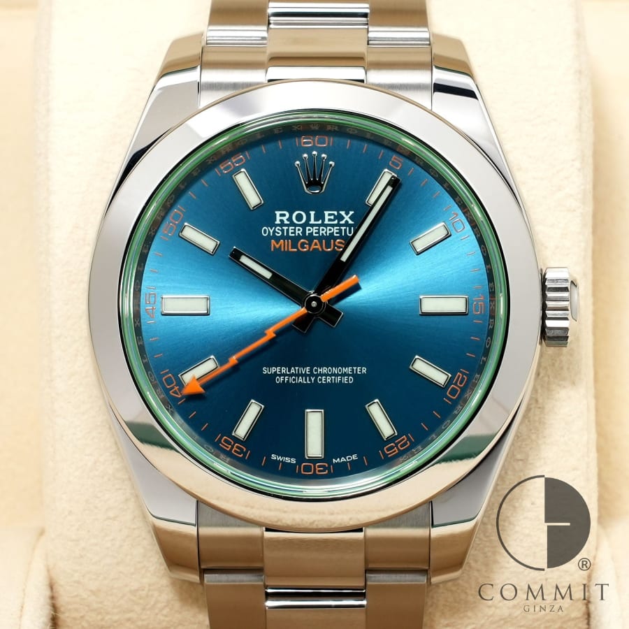 ロレックス ミルガウス Ref.116400GV ス