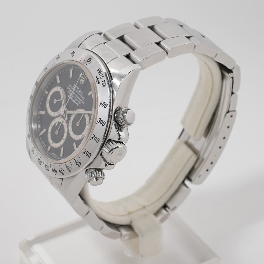 ロレックス デイトナ エルプリメロ Ref.16520 ステンレススチール ブラック文字盤 セミヴィンテージ 【中古】【腕時計】【送料無料】