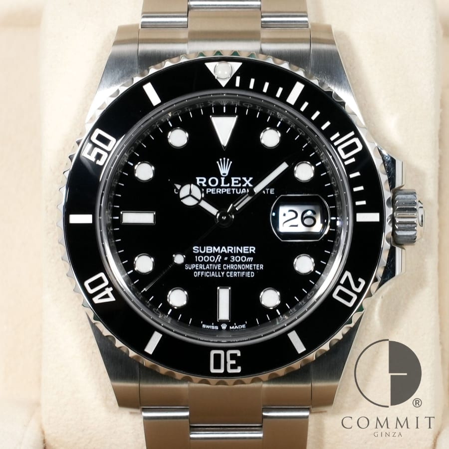 樂天商城 - ロレックス サブマリーナー デイト Ref.126610LN ステンレススチール ブラック文字盤 【美中古】【腕時計】【送料無料】