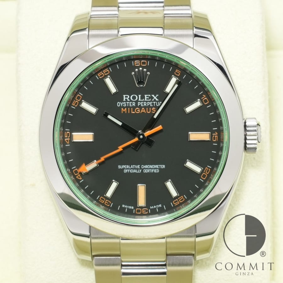 ロレックス ミルガウス Ref.116400GV ス