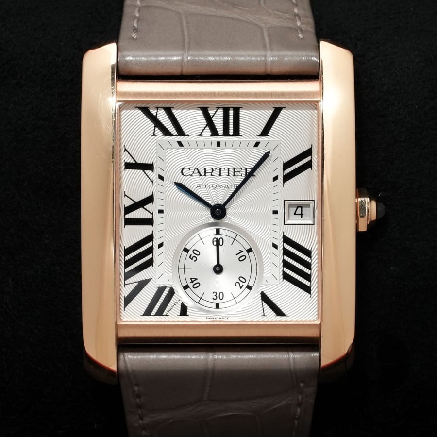 カルティエ タンク MC Ref.W5330001 ピンクゴールド シルバー文字盤 【中古】【腕時計】【送料無料】