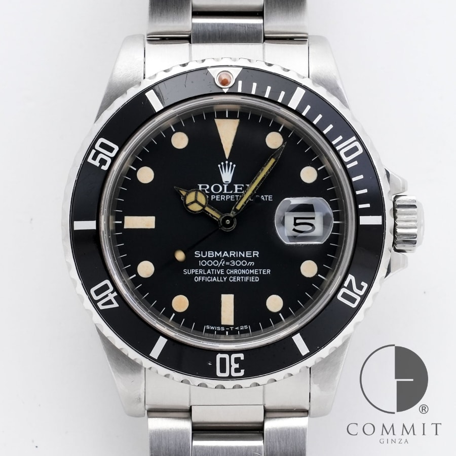 樂天商城 - ロレックス サブマリーナー デイト Ref.16800 ステンレススチール ブラック文字盤 セミヴィンテージ 【中古】【腕時計】【送料無料】