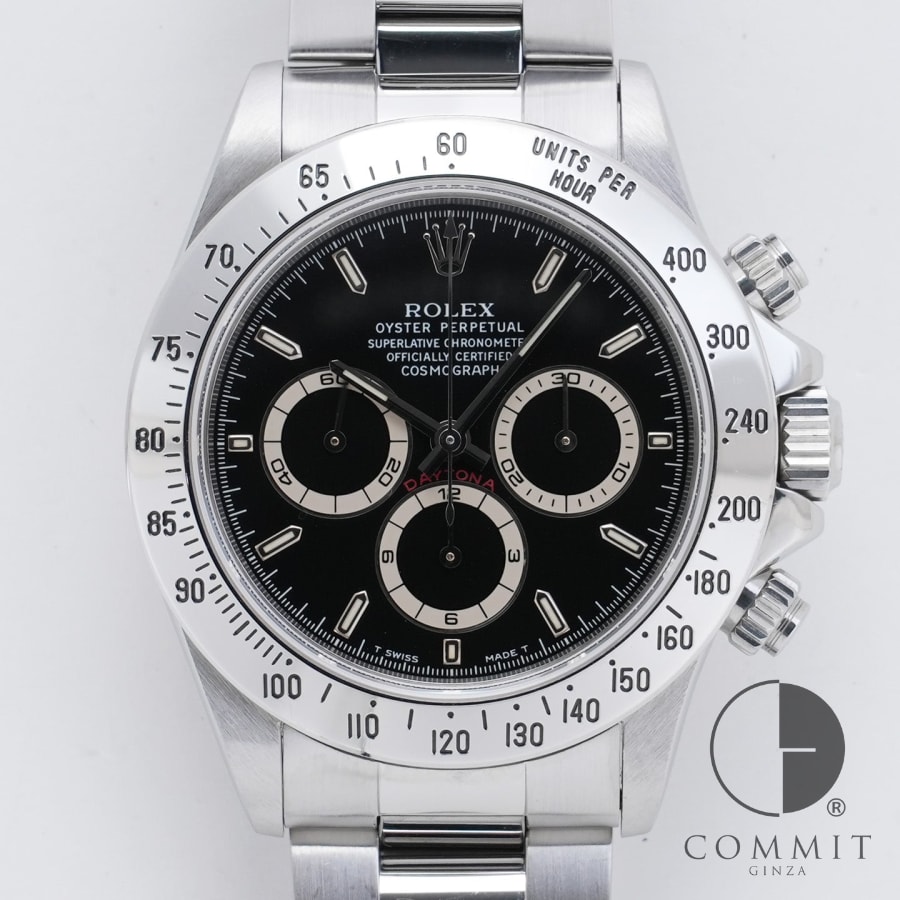 ロレックス デイトナ エルプリメロ Ref.16520 ステンレススチール ブラック文字盤 セミヴィンテージ 【中古】【腕時計】【送料無料】(2.0)