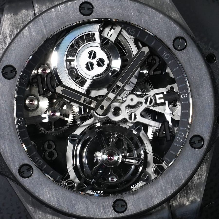 ウブロ ビッグバン トゥールビヨン オートマティック オールブラックカーボン Ref.429.QU.0140.RX.YOS カー commit-ginza-10004070 コミット銀座 楽天市場店 サンプル画像2